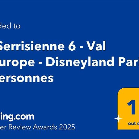 La Serrisienne 6 - Val D'Europe - Disneyland Paris - 9 Personnes Chessy  Εξωτερικό φωτογραφία